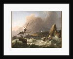 Storm at Sea, 1702 by Ludolf I Backhuysen