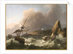 Storm at Sea, 1702 by Ludolf I Backhuysen