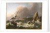 Storm at Sea, 1702 by Ludolf I Backhuysen