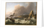 Storm at Sea, 1702 by Ludolf I Backhuysen