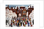 Winter Day in the City, 1975 by Radi Nedelchev