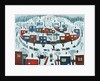 Winter Village, 1969 by Radi Nedelchev
