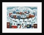 Winter Village, 1969 by Radi Nedelchev