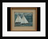 Two Sailing Boats, c.1930 by Alfred Wallis