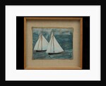 Two Sailing Boats, c.1930 by Alfred Wallis