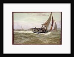 A Fishing Boat in a Stiff Breeze by John Fraser