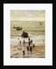 Fishing Boats Setting Out from Portel, 1872 by William Lionel Wyllie