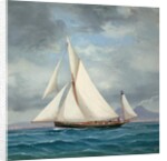 The Yawl ONYX, 52 tons, 1889 by Antonio de Simone