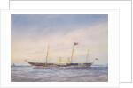 The Royal Yacht Osbourne, 1876 by William Frederick Mitchell