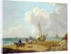 Fisherfolk Unloading their Catch in Freshwater Bay, Isle of Wight by George Morland