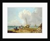 Fisherfolk Unloading their Catch in Freshwater Bay, Isle of Wight by George Morland