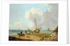 Fisherfolk Unloading their Catch in Freshwater Bay, Isle of Wight by George Morland