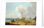 Fisherfolk Unloading their Catch in Freshwater Bay, Isle of Wight by George Morland