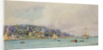 The Royal Yacht Squadron, Cowes by Henry Branston Freer