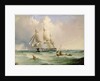 Frigate under Sail by Edward H. Niemann