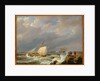 Vessels on a Lee Shore in a Gale of Wind, 1844 by Johannes Hermanus Koekkoek