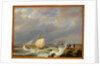 Vessels on a Lee Shore in a Gale of Wind, 1844 by Johannes Hermanus Koekkoek