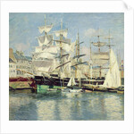 Squared - Riggers in Le Havre, 1886 by Johannes Martin Grimelund