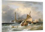 Lugger Entering Margate by George the Elder Chambers