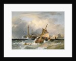 Lugger Entering Margate by George the Elder Chambers