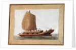 Chinese junk of the Great Zheng He or Hajji Mahmud, Chinese eunuch and marine explorer by Anonymous