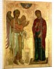 The Ustiug Annunciation, c.1130-40 by Novgorod School