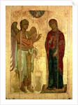 The Ustiug Annunciation, c.1130-40 by Novgorod School