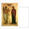 The Ustiug Annunciation, c.1130-40 by Novgorod School