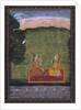 Couple in a landscape by Indian School