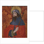 St. James the Great, detail, panel from the Church San Andres of Tortura, late 15th century-early 16th century by School Spanish