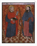 St. Peter and St. Andrew, panel from the Church San Andres of Tortura, late 15th century-early 16th century by School Spanish
