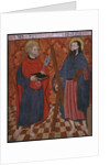 St. Peter and St. Andrew, panel from the Church San Andres of Tortura, late 15th century-early 16th century by School Spanish