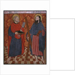 St. Peter and St. Andrew, panel from the Church San Andres of Tortura, late 15th century-early 16th century by School Spanish