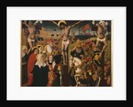 Passion Triptych, Crucifixion, central panel by Master of St. Godelieve Legend (attr. to)
