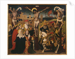 Passion Triptych, Crucifixion, central panel by Master of St. Godelieve Legend (attr. to)