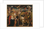 Passion Triptych, Crucifixion, central panel by Master of St. Godelieve Legend (attr. to)