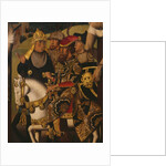 Passion Triptych, Crucifixion, central panel, detail by Master of St. Godelieve Legend