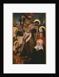 Passion Triptych, the Descent from the Cross, right panel by Hugo van der Goes