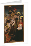 Passion Triptych, the Descent from the Cross, right panel by Hugo van der Goes