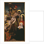 Passion Triptych, the Descent from the Cross, right panel by Hugo van der Goes
