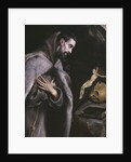 St. Francis meditating, c.1586-92 by El Greco