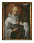 St. Bernard of Clairvaux carrying the instruments of the Passion by Spanish School
