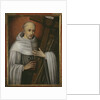 St. Bernard of Clairvaux carrying the instruments of the Passion by Spanish School