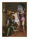 The Flagellation of Christ by Spanish School