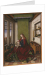 Virgin and Child with a book by Jan van Eyck