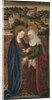 Triptych, Visitation, central panel by Spanish & Flemish School