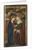 Triptych, Visitation, central panel by Spanish & Flemish School