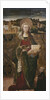 Triptych, St. Lucy, left panel by Spanish & Flemish School