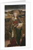 Triptych, St. Lucy, left panel by Spanish & Flemish School