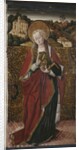 Triptych, St. Mary Magdalene, right panel by Spanish & Flemish School